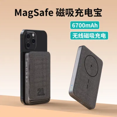 Caricatore portatile Apple Magsafe Batteria magnetica Power Bank da 6700 mAh compatibile con iPhone