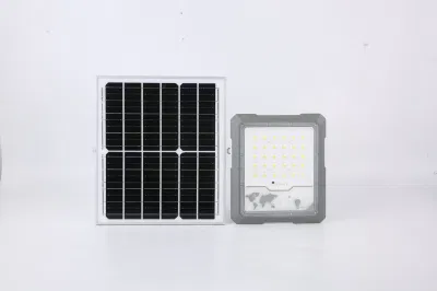 Luci di inondazione solari da esterno impermeabili, 100W 10000mAh LED dal crepuscolo all'alba Illuminazione da esterno Luci di sicurezza con telecomando, pannello solare separato, lampada da parete per portico