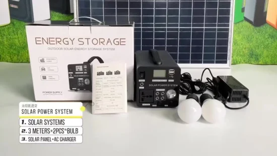 Alimentatore per accumulo di energia solare da esterno Centrale elettrica con inverter Bluetooth, telecomando 80ah / 135ah con lampadine solari